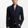 Slim-fit jacket with integrated vest Slim-fit jacket with integrated vest