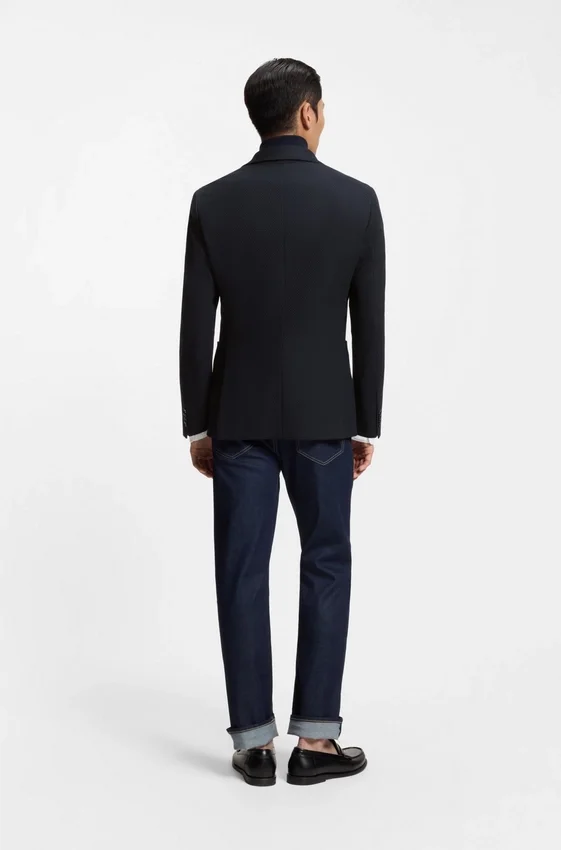 Slim-fit jacket with integrated vest Slim-fit jacket with integrated vest