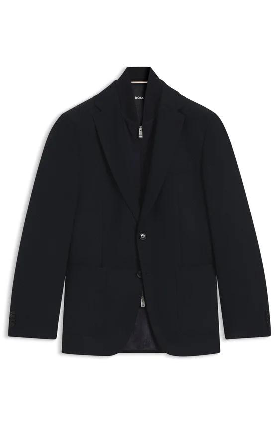 Slim-fit jacket with integrated vest Slim-fit jacket with integrated vest