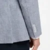 Slim-fit jacket with puppytooth pattern