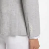 Slim-fit jacket with puppytooth pattern