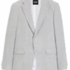 Slim-fit jacket with puppytooth pattern
