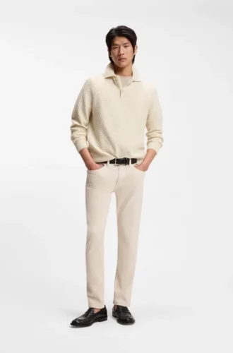Slim-fit jeans in comfort-stretch denim