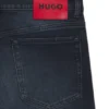 Slim-fit jeans in dark-blue stretch denim Slim-fit jeans in dark-blue stretch denim