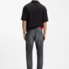 Slim-fit jeans in gray comfort-stretch denim