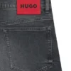 Slim-fit jeans in gray comfort-stretch denim