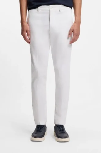 Slim-fit pants in a stretch-cotton blend