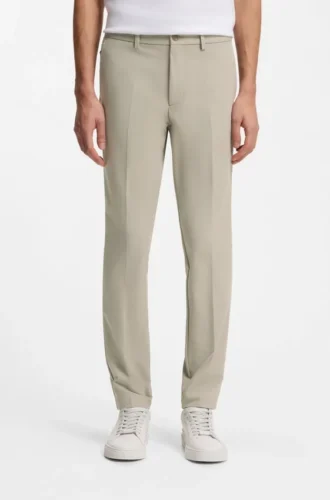 Slim-fit pants in a stretch-cotton blend