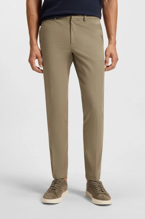 Slim-fit pants in a stretch-cotton blend Slim-fit pants in a stretch-cotton blend