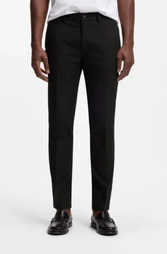 Slim-fit pants in a stretch-cotton blend