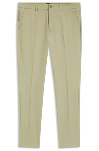 Slim-fit pants in a stretch-cotton blend
