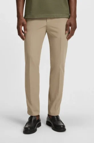 Slim-fit pants in a stretch-cotton blend