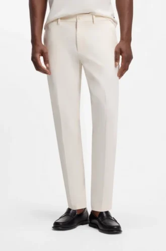 Slim-fit pants in a stretch-cotton blend