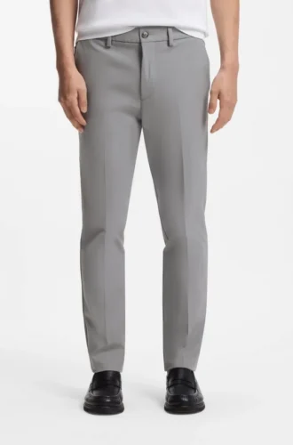 Slim-fit pants in a stretch-cotton blend