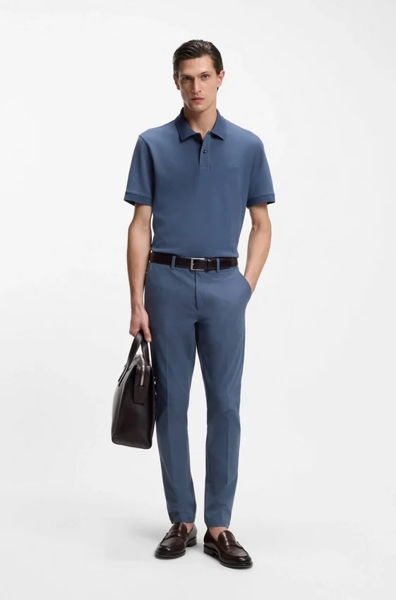Slim-fit pants in a stretch-cotton blend Slim-fit pants in a stretch-cotton blend