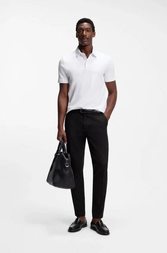 Slim-fit pants in a stretch-cotton blend Slim-fit pants in a stretch-cotton blend