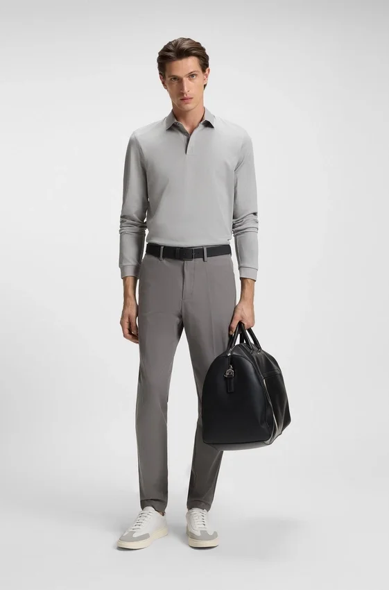 Slim-fit pants in a stretch-cotton blend Slim-fit pants in a stretch-cotton blend