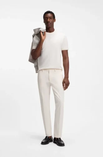 Slim-fit pants in a stretch-cotton blend