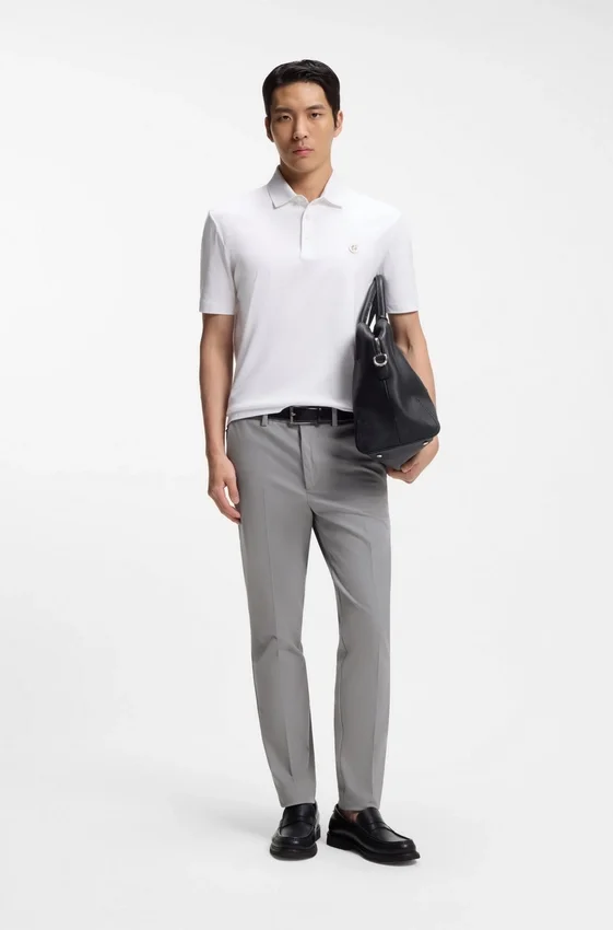 Slim-fit pants in a stretch-cotton blend Slim-fit pants in a stretch-cotton blend