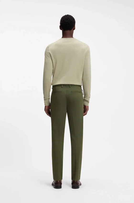 Slim-fit pants in a stretch-cotton blend Slim-fit pants in a stretch-cotton blend
