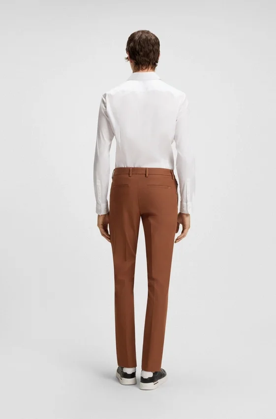 Slim-fit pants in a stretch-cotton blend Slim-fit pants in a stretch-cotton blend