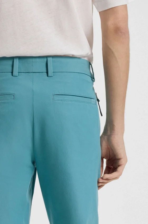 Slim-fit pants in a stretch-cotton blend Slim-fit pants in a stretch-cotton blend