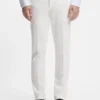 Slim-fit pants in cotton, cashmere and stretch Slim-fit pants in cotton, cashmere and stretch