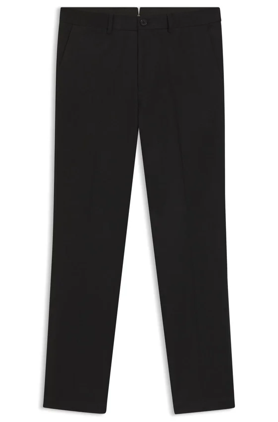 Slim-fit pants in cotton, cashmere and stretch Slim-fit pants in cotton, cashmere and stretch