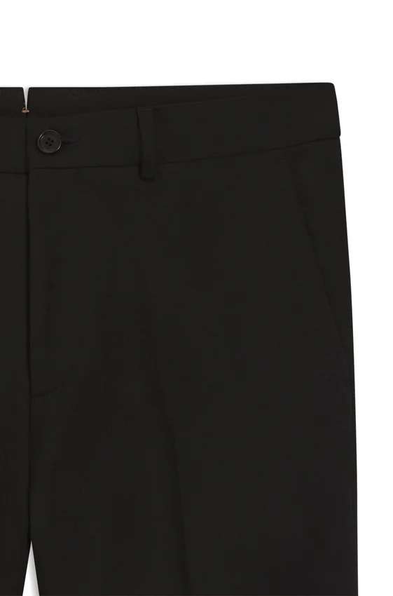 Slim-fit pants in cotton, cashmere and stretch Slim-fit pants in cotton, cashmere and stretch