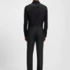 Slim-fit pants in stretch wool