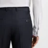 Slim-fit pants in stretch wool