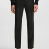 Slim-fit pants in virgin-wool serge Slim-fit pants in virgin-wool serge