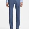Slim-fit pants in virgin-wool serge