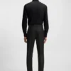 Slim-fit pants in virgin-wool serge Slim-fit pants in virgin-wool serge