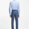 Slim-fit pants in virgin-wool serge