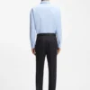 Slim-fit pants in virgin-wool serge Slim-fit pants in virgin-wool serge