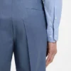 Slim-fit pants in virgin-wool serge