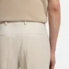 Slim-fit pants in virgin-wool serge Slim-fit pants in virgin-wool serge
