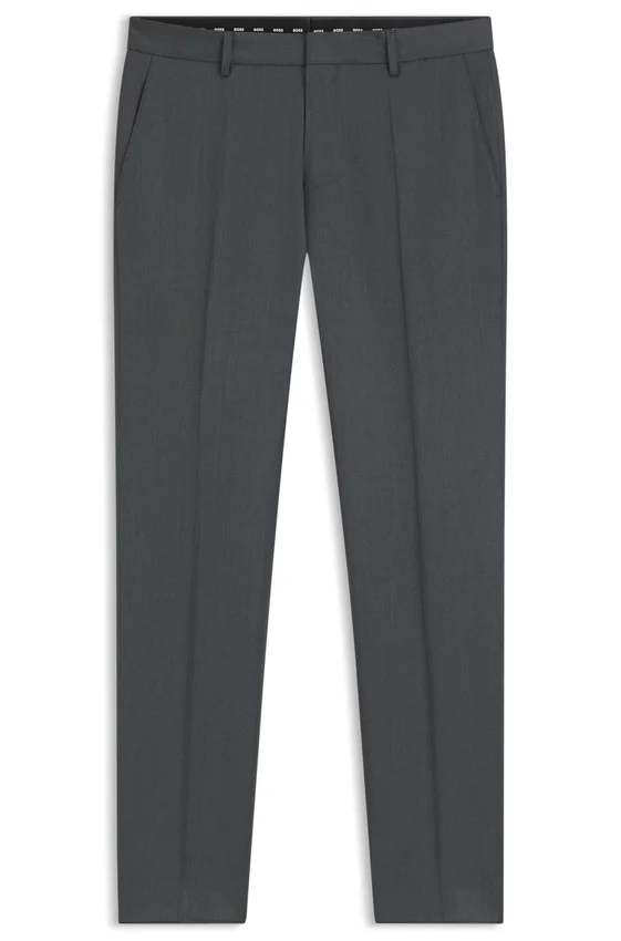 Slim-fit pants in virgin-wool serge Slim-fit pants in virgin-wool serge
