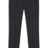 Slim-fit pants in virgin-wool serge Slim-fit pants in virgin-wool serge