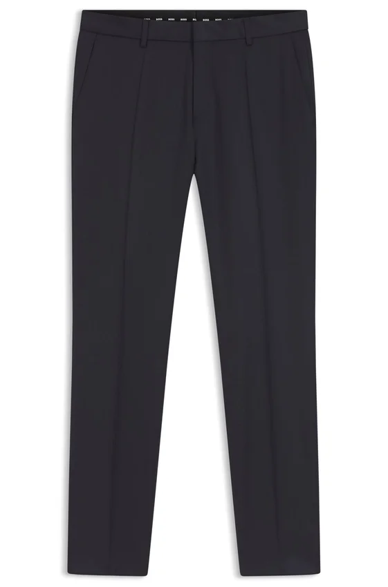 Slim-fit pants in virgin-wool serge Slim-fit pants in virgin-wool serge