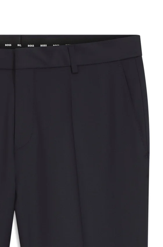 Slim-fit pants in virgin-wool serge Slim-fit pants in virgin-wool serge