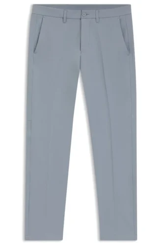 Slim-fit pants in water-repellent stretch fabric