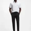Slim-fit pants in water-repellent stretch fabric