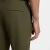 Slim-fit pants in water-repellent stretch fabric