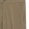 Slim-fit pants in water-repellent stretch fabric