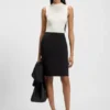 Slim-fit pencil skirt in Italian-made virgin wool Slim-fit pencil skirt in Italian-made virgin wool