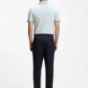 Slim-fit polo shirt in mercerized cotton