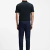 Slim-fit polo shirt in mercerized cotton