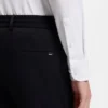 Slim-fit shirt in a performance-stretch cotton blend